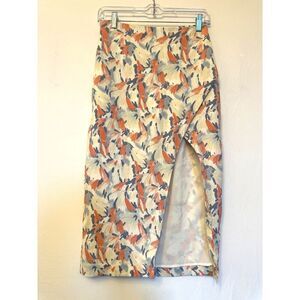 Abercrombie & Fitch Multicolor Midi Skirt